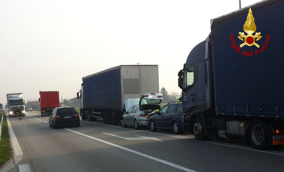 TRE INCIDENTI IN MATTINATA SULLA ROMEA: TRAFFICO IN TILT